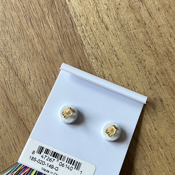 Gorjana NWT Havana Triangle Tassel Earrings | Gold & Multi color mix 💕 - Picture 6 of 6